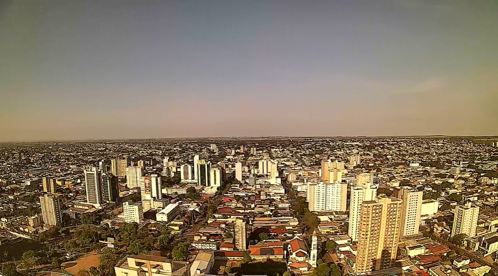 Campo Grande nesta manhã de quinta-feira