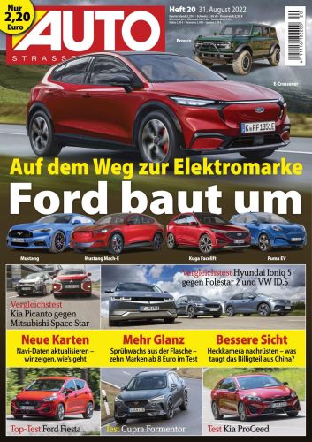 Cover: Auto Strassenverkehr Magazin No 20 vom 31 August 2022 Cover: Auto Strassenverkehr Magazin No 20 vom 31 August 2022