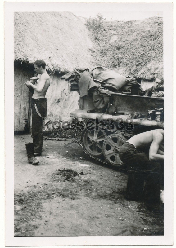Foto 19. Panzer Div. - Stiefel Ausrüstung Instan