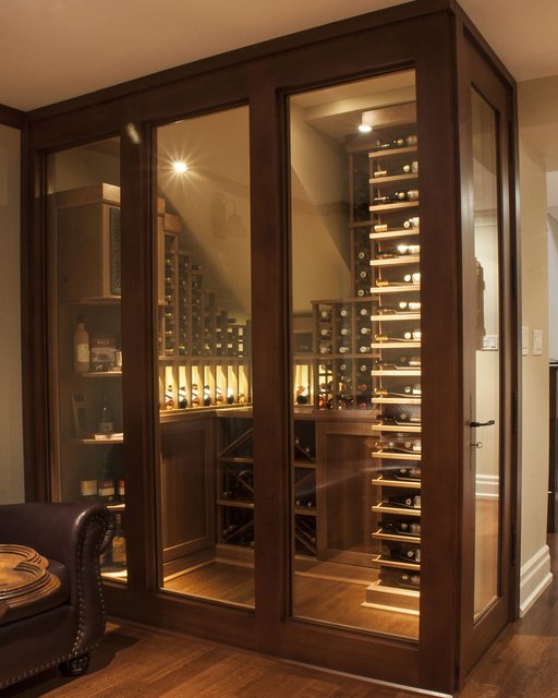 elegant wine racks in Toronto