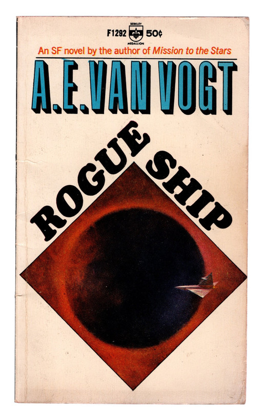 ROGUE SHIP. Collectible Berkeley Medallion Mass Market Paperback F1292. September, 1966.