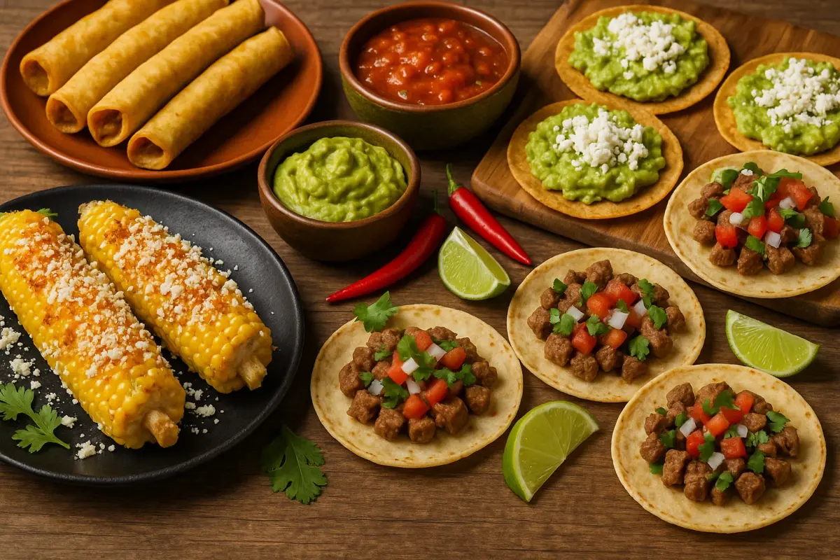 Mexican Street Food Style Appetizers Recipe
