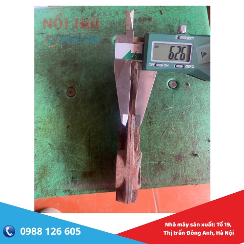 ghi xích nồi hơi