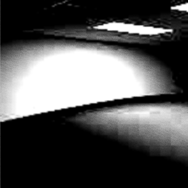 low quality image of an room, no furniture inside