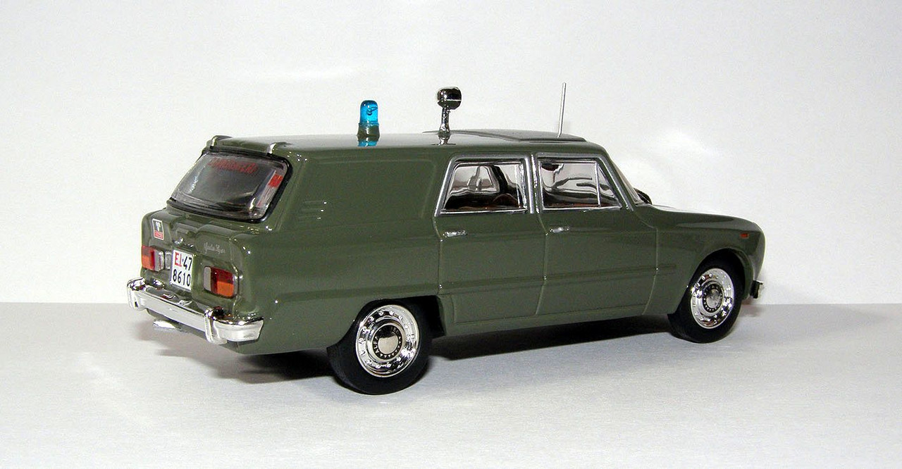 1967 Alfa Romeo Giulia Super 1600 (Tipo 105) Polizia Speciale Fu