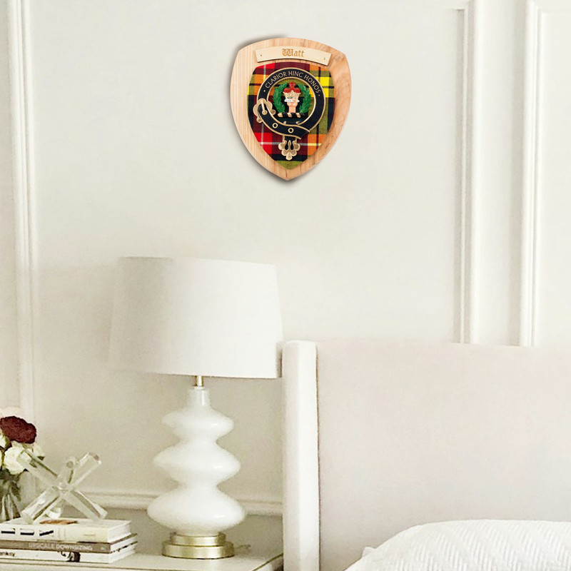 Scottish Clan Wall Plaque | Made in Scotland | Wood frame | Wall hanging Gift - Picture 506 of 517