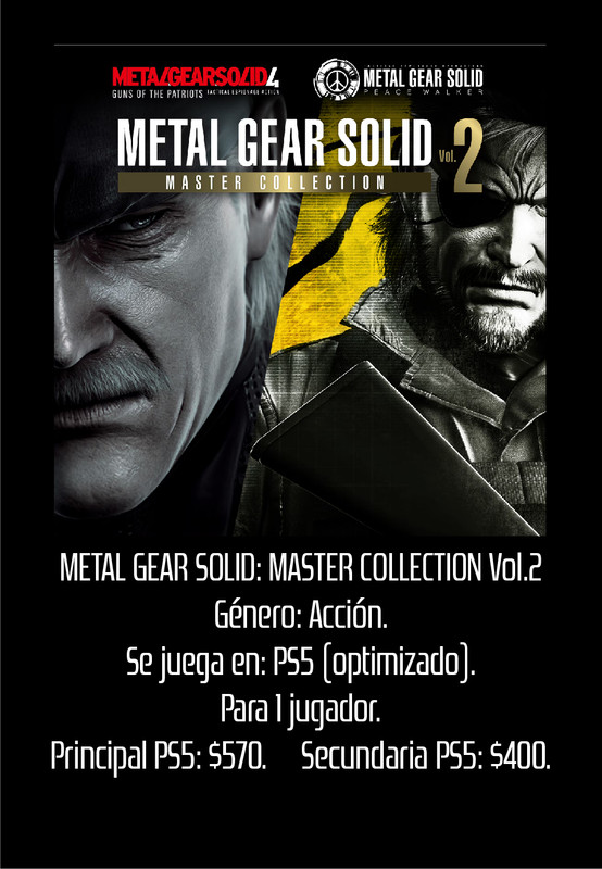 METAL GEAR SOLID: MASTER COLLECTION Vol.2