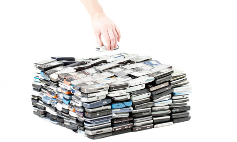 Mobile phone recycling