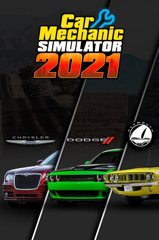 Poster for Car Mechanic Simulator 2021
