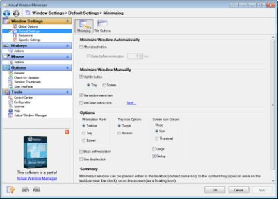 Actual Window Minimizer 8.14.0 Multilingual Portable