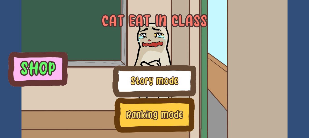 Cat Eat In Classroom APK