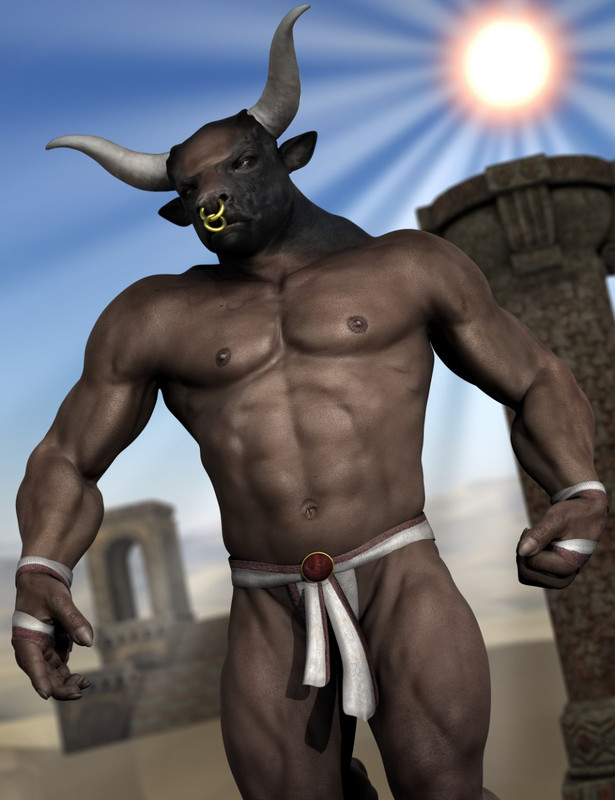 Mighty Minotaur 6 Outfit And Morphs