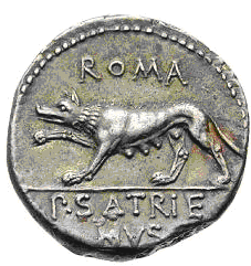 Glosario de monedas romanas. LUPERCA. 7