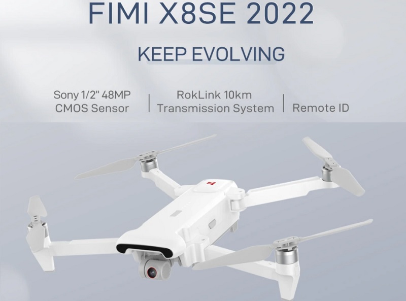 jual FIMI X8 SE X8SE 2022 Drone RC 10KM 4k 3-axis Gimbal Camera GPS