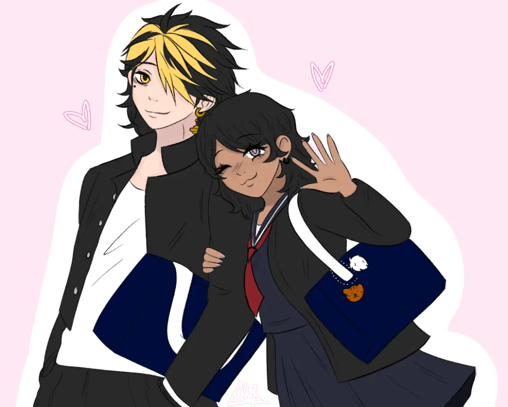 xcryangelx on twt!! first kazuyu art ever btw.. ily rei
