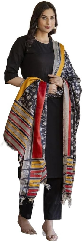 Women Kurta with Dupatta & Palazzo Set