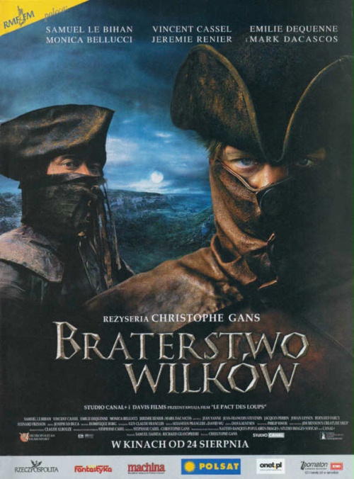 Braterstwo wilków / Le pacte des loups (2001) 1080p.HDDVDRemux.x264.DTS.AC3-alE13 / Lektor i Napisy PL