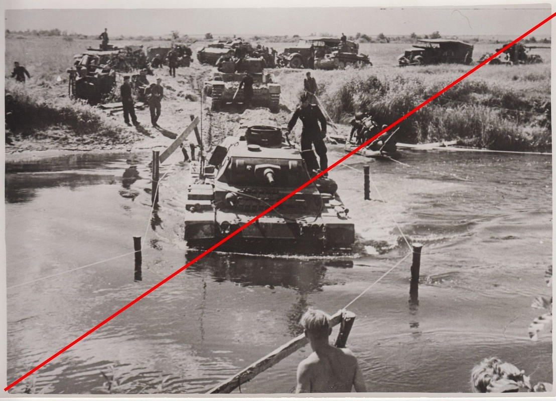 Orig. Foto - Panzer in Rußland 1941-42-7