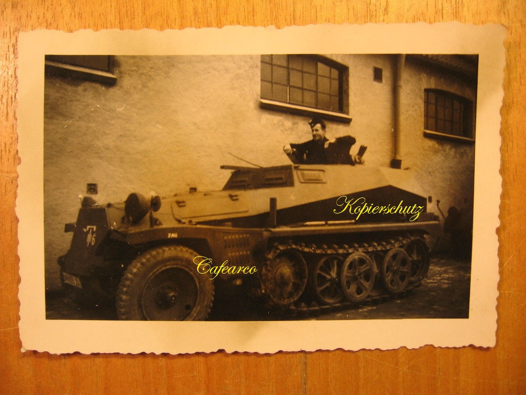 1940 Foto Schützenpanzerwagen Sd.Kfz 253 Halbket