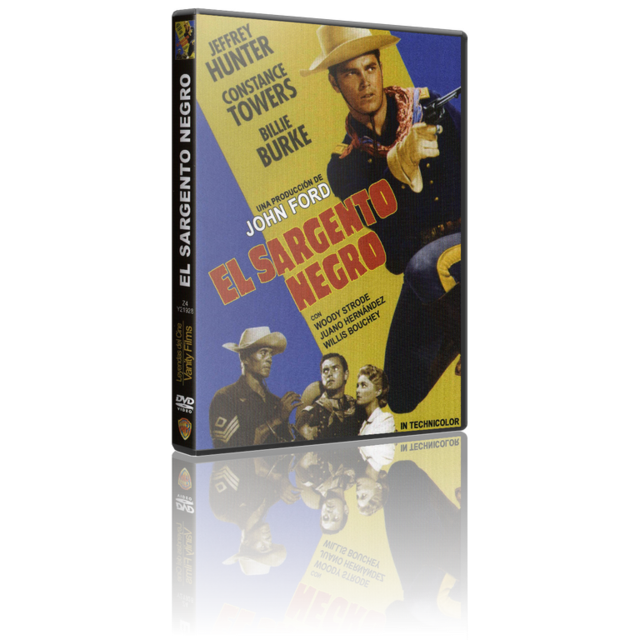Portada - El Sargento Negro [DVD5Full] [PAL] [Cast/Ing] [Sub:Cast] [1960] [Western]