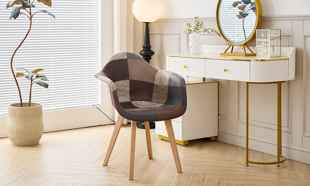 Style affirmé - teintes marron et beige