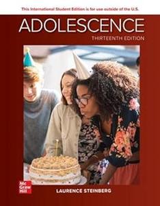 ISE Adolescence, 13th Edition
