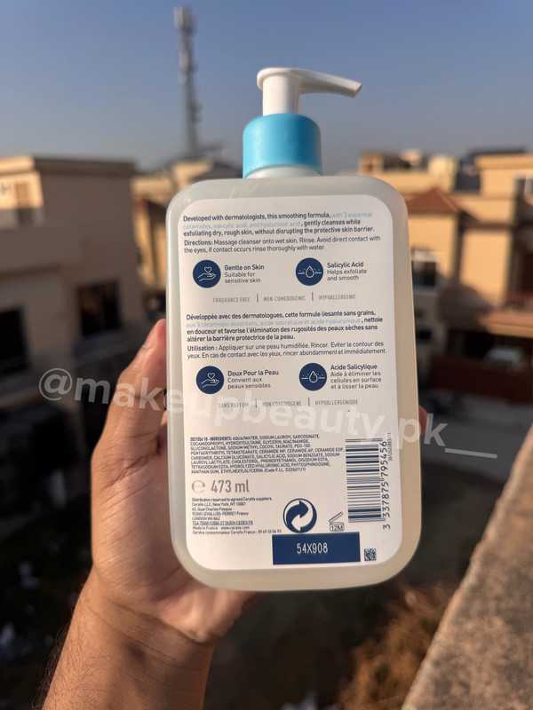 CeraVe SA Smoothing Cleanser 473 ML Jumbo size - image 2