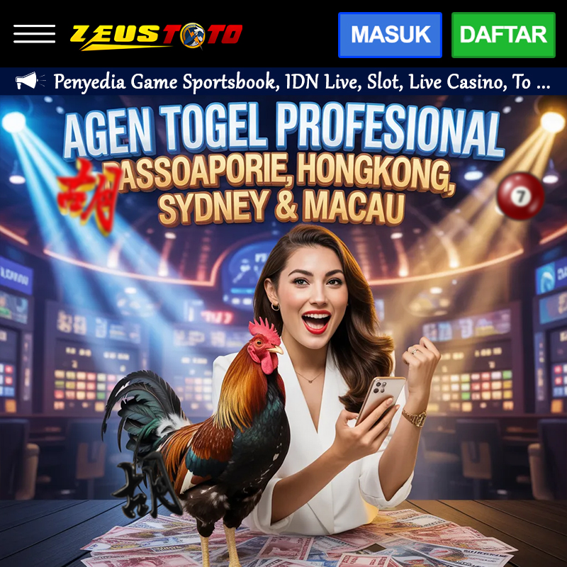 ZEUSTOTO WEB RESMI: Agen Togel Profesional Pasaran Singapore, Hongkong, Sydney & Macau image 1