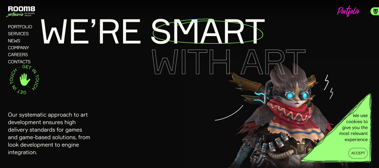 Company to hire game developers Room 8 Group