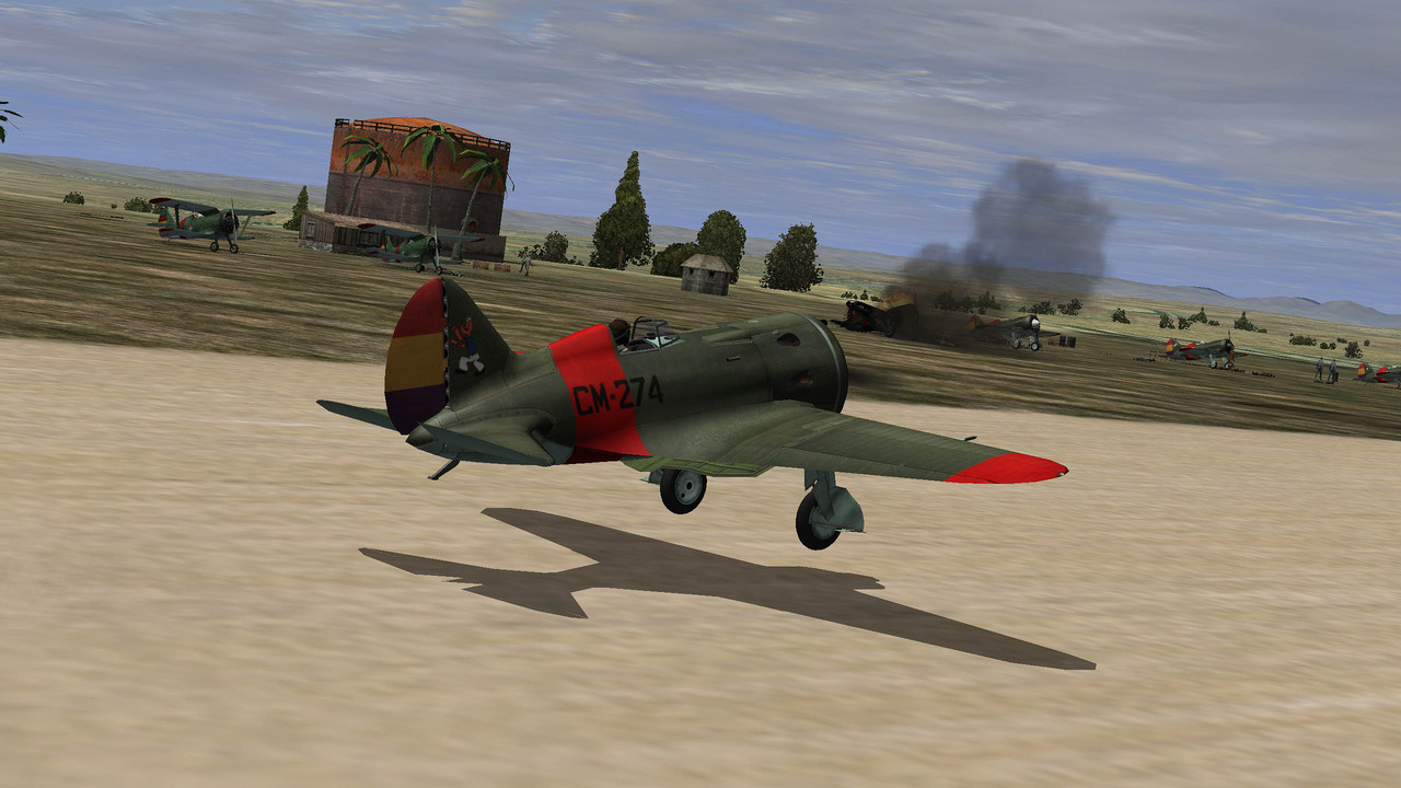 I-16Type10 'Mosca' Grupo 21 Spain 38-39 --