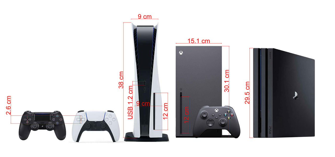 Grondig Kabelbaan Langwerpig Whoever would have predicted that the Playstation 5 is much taller than the Xbox  Series X 'fridge for scale'... | ResetEra