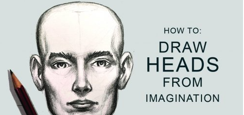 How to draw heads from imagination