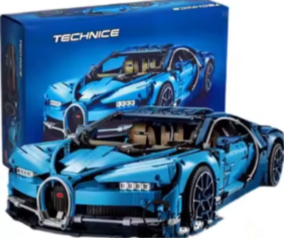 LEGO Bugatti Minifigura