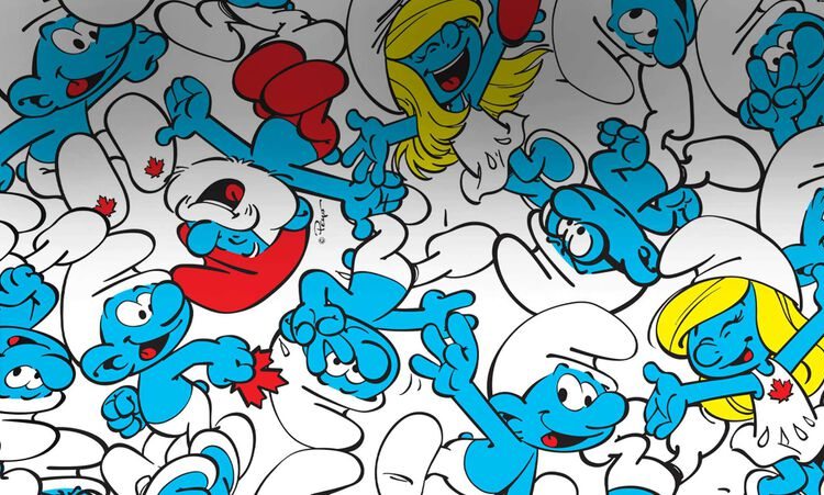 Smurfs X Dsquared2, la capsule SS23 con i Puffi