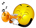 ScoMo stars in latest NewsPoll 9832401-stock-vector-mascot-smiley-trumpet-illustration