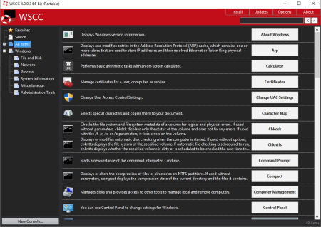 WSCC - Windows System Control Center 4.0.5.3 WSCC - Windows System Control Center 4.0.5.3