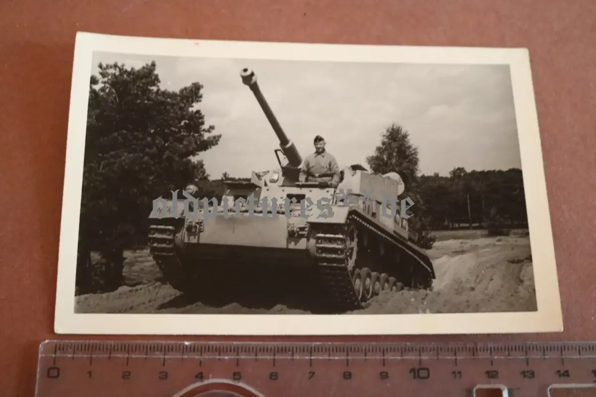 tolles altes Foto - Panzer IV Ausf. D - Fahrschule (13)