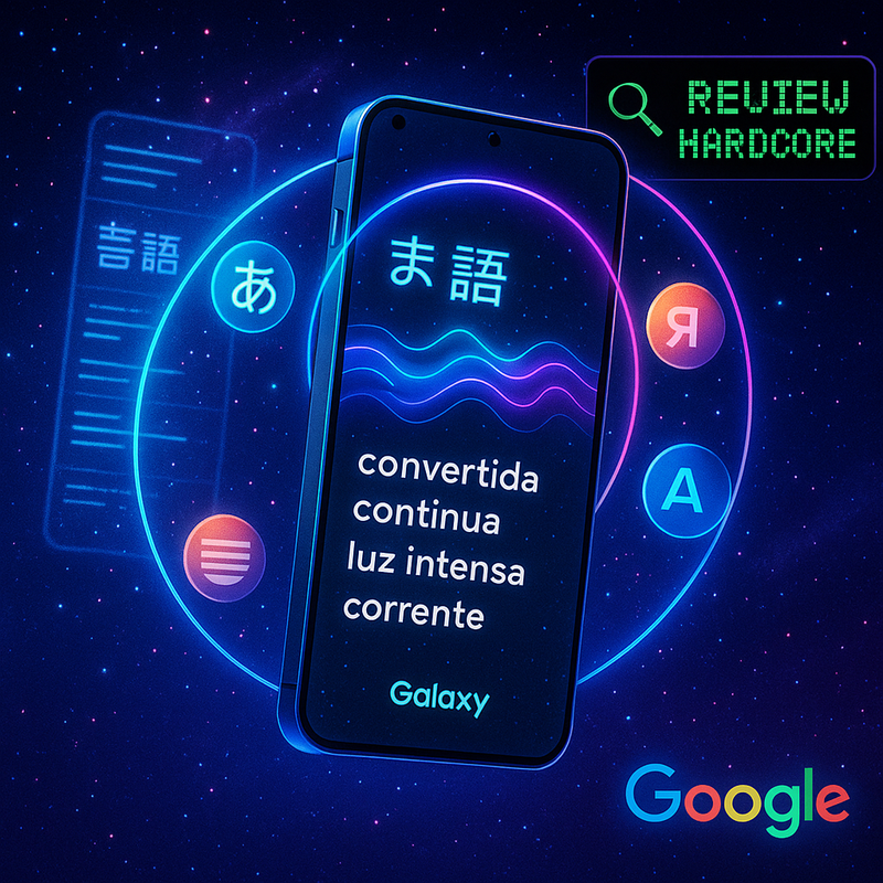 Circle to Search dá um Salto Temporal: Tradução Contínua Chega aos Galaxy com Vibrações de Ficção Científica
