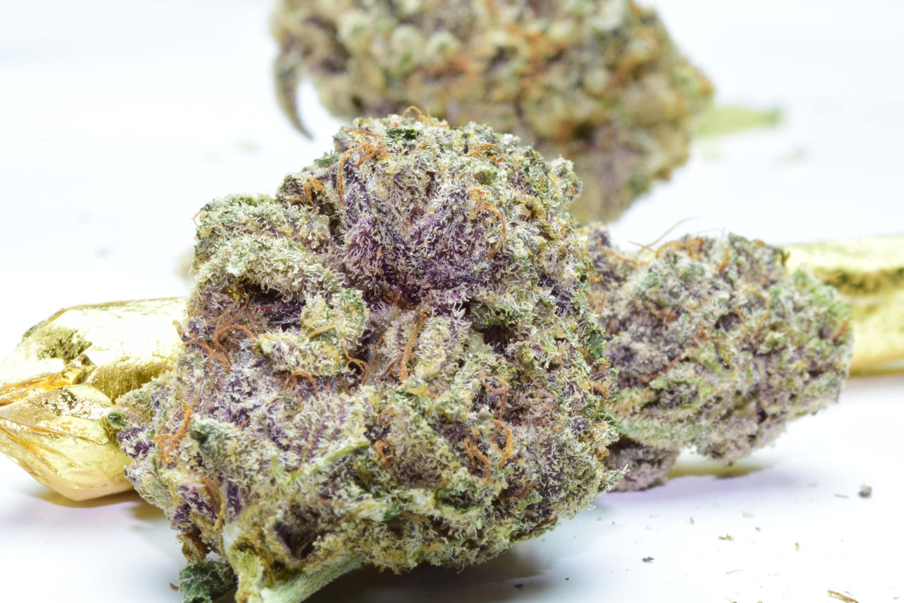Purple Kush strain flower