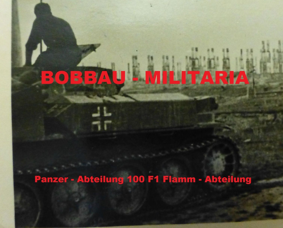 Flammpanzer Flamingo II Panzer-Abteilung (f) 100