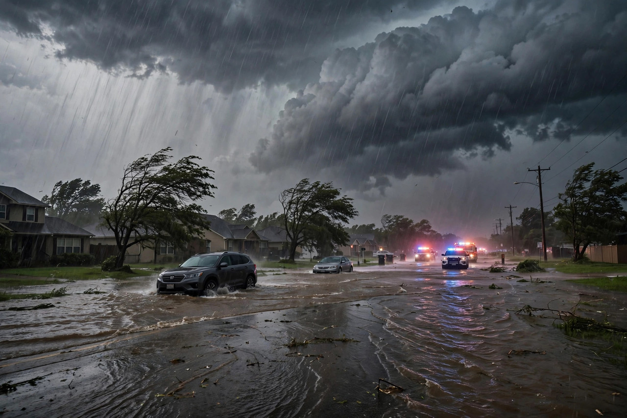 Storm System Fueled by Hurricane Simon's Moisture Slams 11 States With Flash Floods and Severe Weather — Northeast Washout and First Big Fall Freeze Next