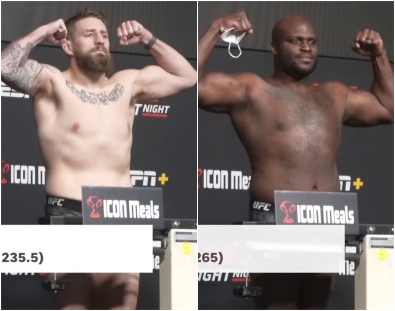 Кантар преди UFC Fight Night: Люис срещу Дюкас