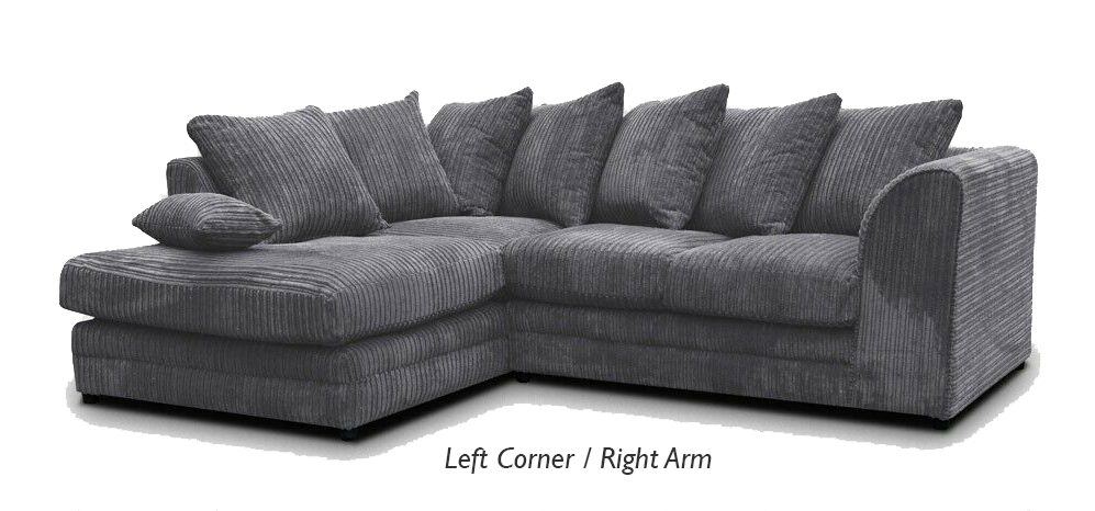 Dylan Jumbo Cord Corner Sofa Foam Seats Dylan Jumbo Cord Corner Sofa Foam, Dylan Leather Corner Sofa With Chaise