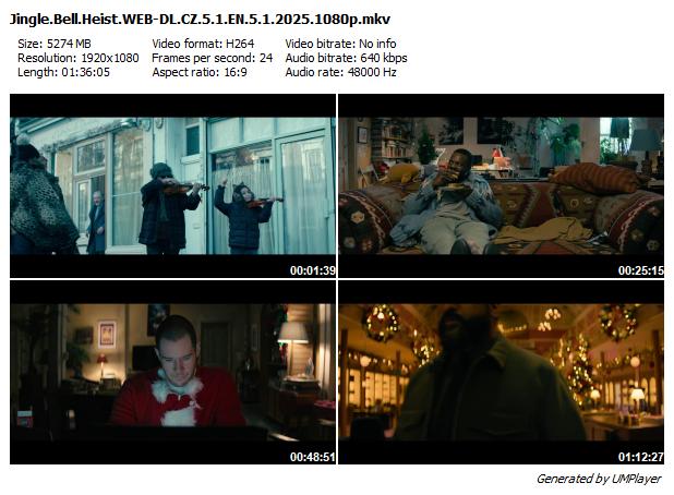 Štědré a kradené / Jingle Bell Heist (2025)