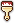 Red paint brush pixel