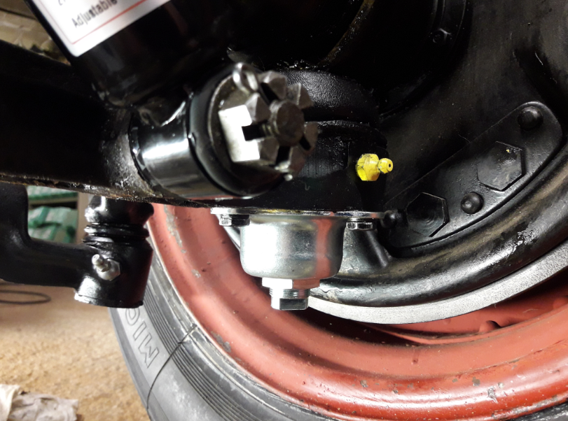 Réglage des pivots inférieurs ..