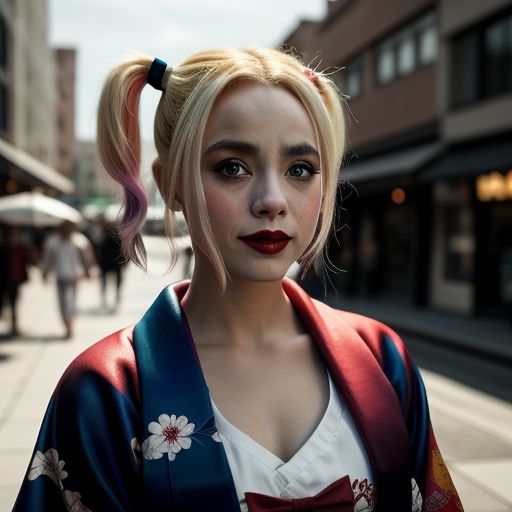 Harley-Quinn-wearing-a-kimono-66