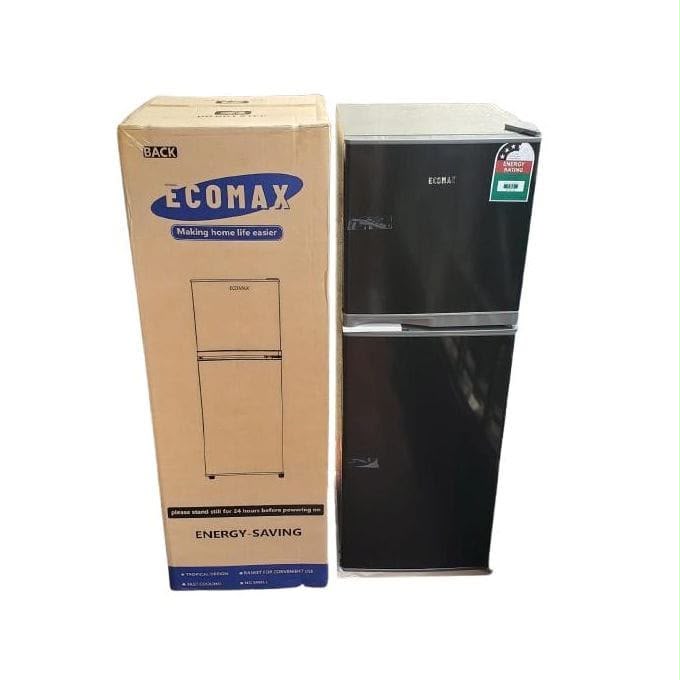 Ecomax 138L Double Door Refrigerator