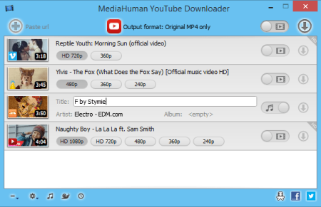 MediaHuman YouTube Downloader 3.9.9.72 (2805) Multilingual (x64)