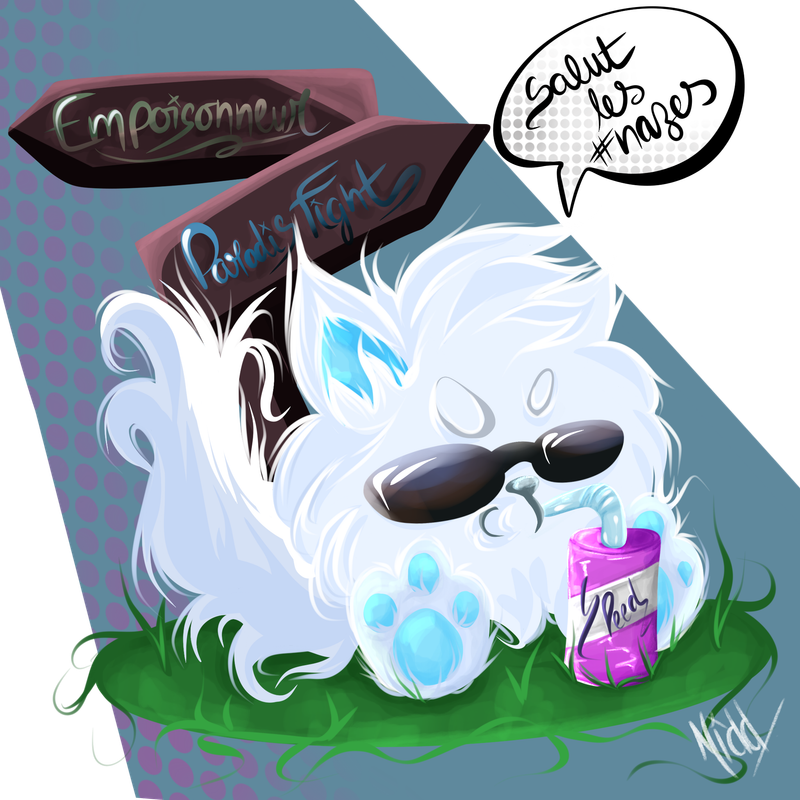 dessine blabla dessus